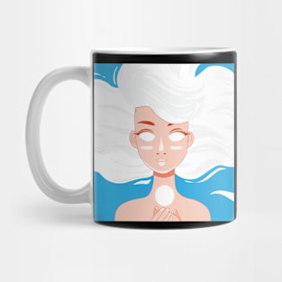 Woman With Healing Power Mug